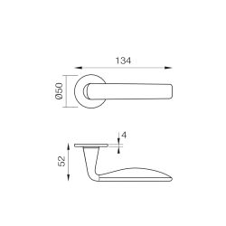 Manivelle DND VIVA MM0720XX50