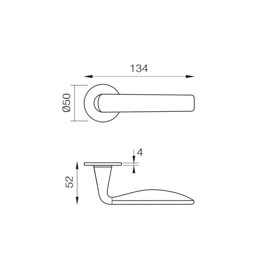 Manivelle DND VIVA MM0720XX50
