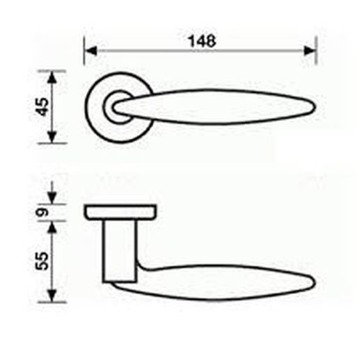 Manivelle De Valli H1015R8Y Ouest MM1015CM00