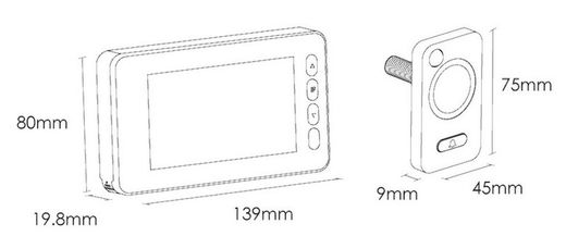 Judas numérique IViewer 02 HD v2.0 avec caméra I-TEC LM0022