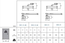 Ressort de ferme-porte Justor RM0114