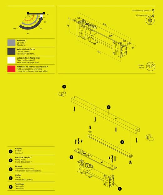 Ressort de ferme-porte ML.21.801 60 KG JNF RM48010006
