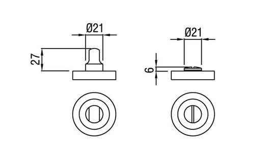 Béquille 503NO003 Reguitti PM1707