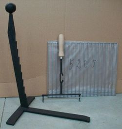 Gril Pey 5205 XP5205HF00 avec poignée en bois