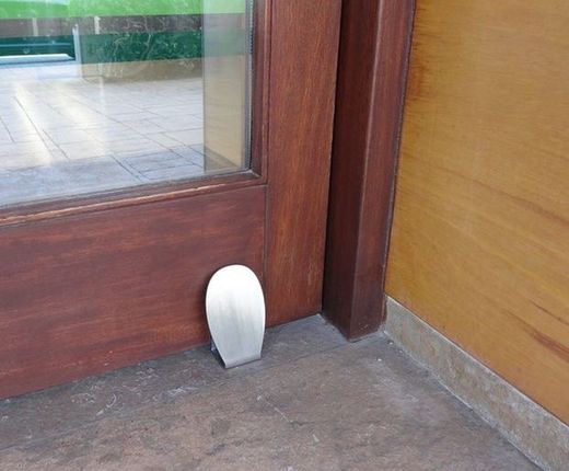 pédale en acier inoxydable