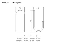 Cintre 7011 TOK par Viefe VA4701