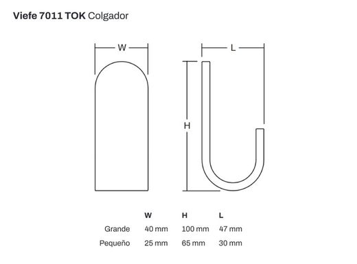 Cintre 7011 TOK par Viefe VA4701