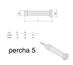 Support cylindrique 92004 Didheya VA0580AI00
