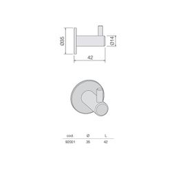 Support cylindrique VA0577NM00