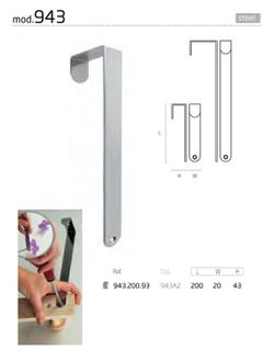 Cintre à crochet 943 Nesu VA0943CR40