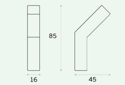 Cintre droit IN.14.601 JNF VA0601