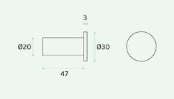 Support tubulaire IN.14.520 JNF VA2152IM05