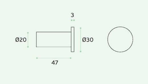 Support tubulaire IN.14.520 JNF VA2152IM05