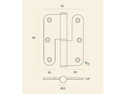 Blunt Pernio IN. 05.019. 90.BR.CF JNF BP1475