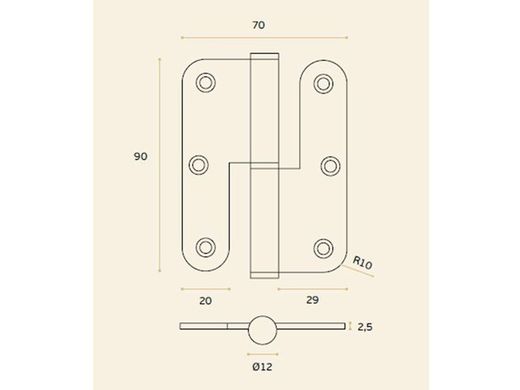 Blunt Pernio IN. 05.019. 90.BR.CF JNF BP1475