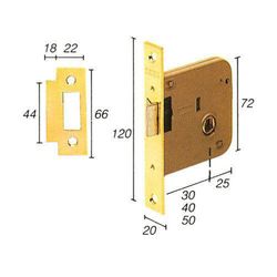 Poignée de porte Tesa réf. CO2005