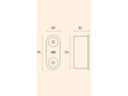 Plaque IN.16.315. JNF AC3029IM30