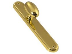 Plaque longue avec bouton 760530 Manigrip MM0530