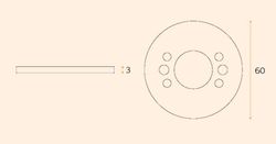 Plaque cachée IN.LERP JNF QO0061IM60