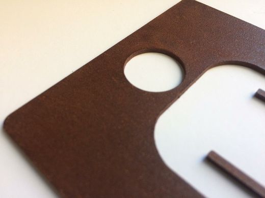 Plaque de lavabo pour hommes