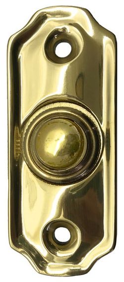 Plaque de sonnette avec bouton-poussoir 7601 Samuel Heath LM7601LP00