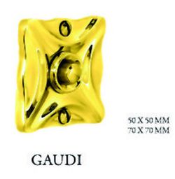 Plaque de sonnette Gaudí avec bouton-poussoir LM0062