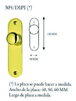 Pom armari amb placa Dipi PA9113