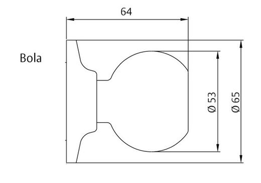 Bouton à bille rotatif Tesa CO3934LP00 3934