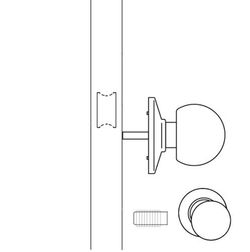 Bouton à bille rotatif Tesa CO3934LP00 3934