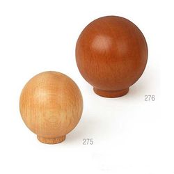Bouton boule en bois 275-276 Reunion Industrial A3006