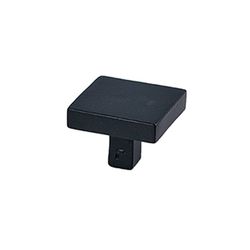 Bouton carré CARRE de JOLIE - Noir