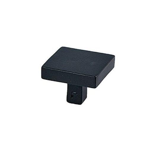 Bouton carré CARRE de JOLIE - Noir