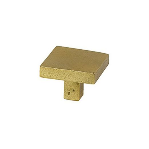 Bouton carré Carré de Jolie - Or vieilli