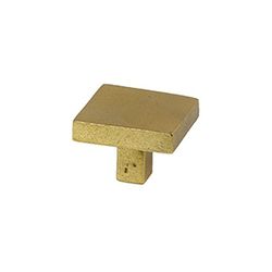 Bouton carré Carré de Jolie - Or vieilli