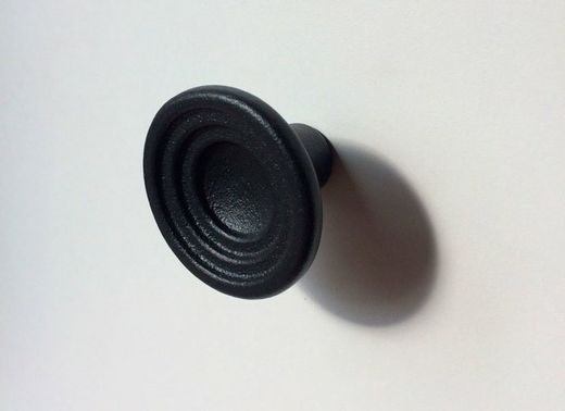 Bouton en fer forgé Fleur 300030046-9005 Furnipart A3003HF45