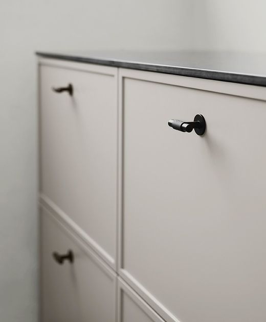 Bouton de porte en forme de T Furnipart A5491