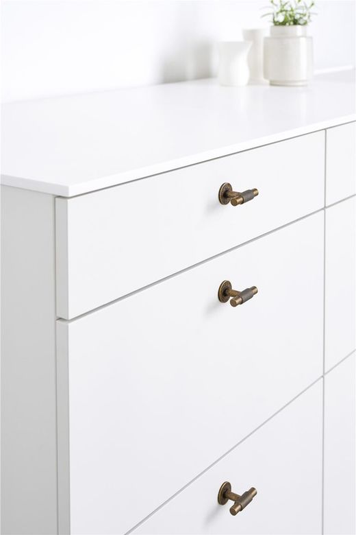 Bouton de porte en forme de T Furnipart A5491