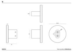 Bouton fixe IN.00.165 JNF LP1165