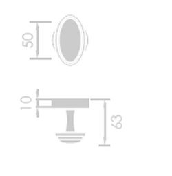 Modèle à bouton fixe ELISABETH LP0580