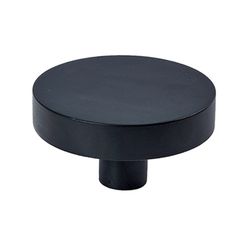 Bouton rond fixe LUNE de JOLIE - Noir
