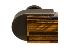 Poignée fixe Emporia avec bouton œil-de-tigre LP9210