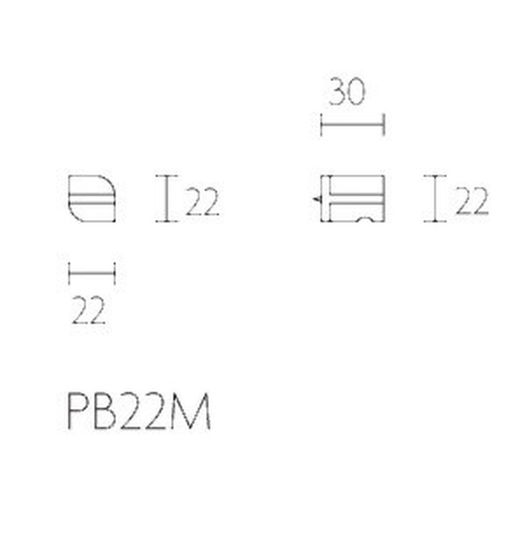 Bouton de deux pieds de Piet Boon A2704