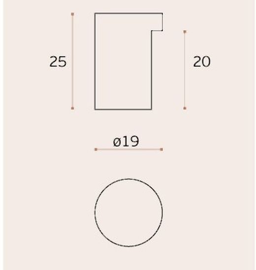 Bouton IN.22.100 JNF A2010IM19