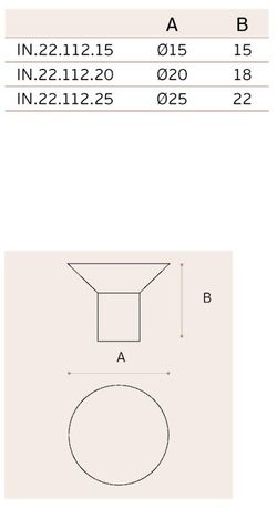 Bouton IN.22.112 JNF A2211