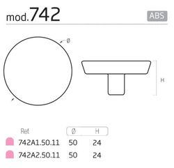 Bouton enfant 742 Nesu A0742