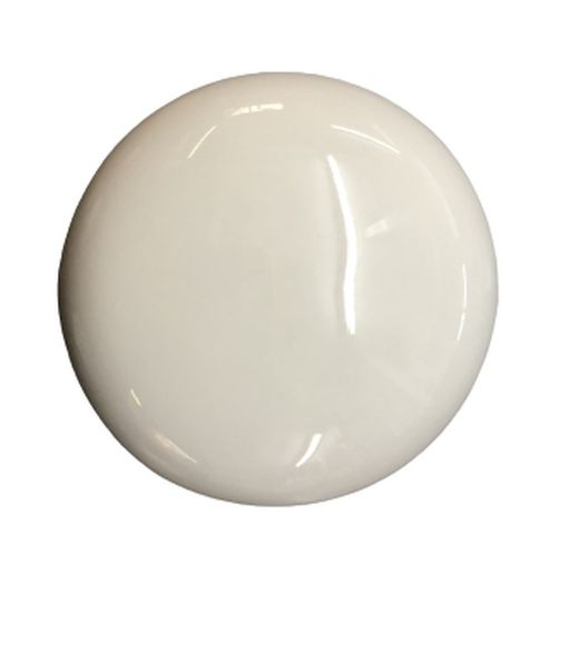 Bouton en porcelaine de Limoges, base en nickel A8058NI