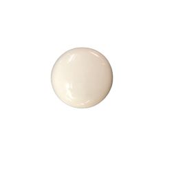 Bouton en porcelaine blanche avec base en laiton A8058PB