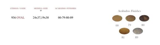 Bouton ovale 936 Manigrip A9360