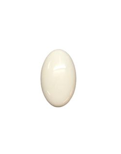 Pom oval Merigous porcellana blanca A8055PB33