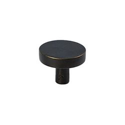 Bouton rond JOLIE LUNE - Bronze antique